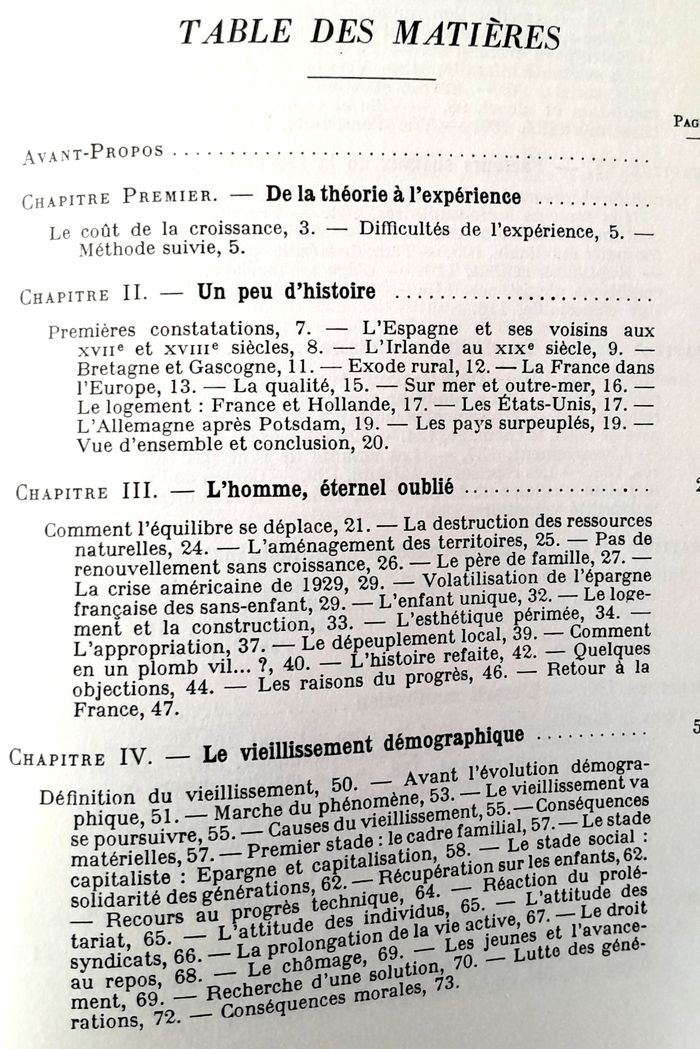 théorie générale de la population - alfred sauvy volume 2 Biologie Sociale - photo numéro 5