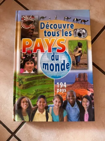 Livre découverte des pays du monde
