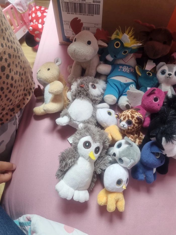 Lot petite peluche - photo numéro 2