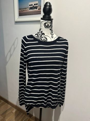 Pull marinière bleu