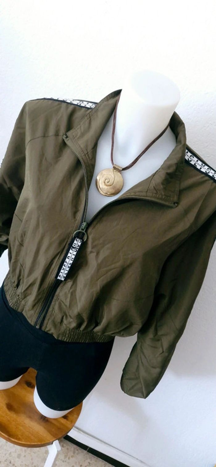 🤎 Veste kaki Pour femme taille S - photo numéro 3