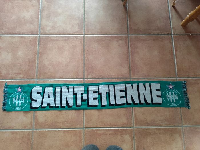 Écharpe vintage AS St Etienne
