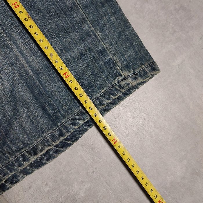 Bermuda large baggy jeans short hip-hop streetwear graffiti y2k vintage Ecko unltd taille 38us 46eu - photo numéro 13