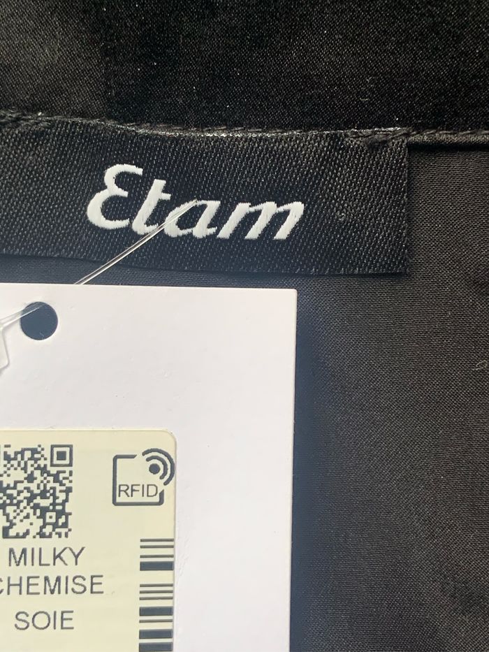 Chemise de pyjama Etam 100% soie - photo numéro 3