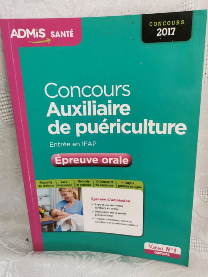 Livre. Concours Auxiliaire de puériculture - photo numéro 5