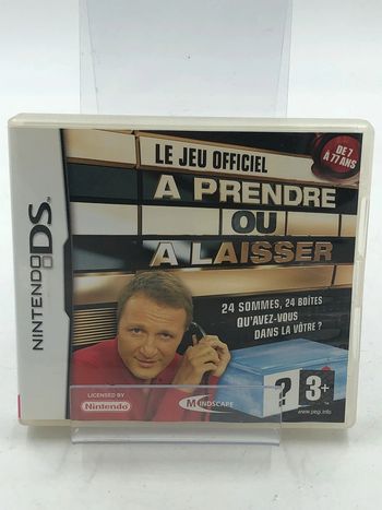 Jeu vidéo le jeu officiel a prendre ou à laisser sur console Nintendo Ds