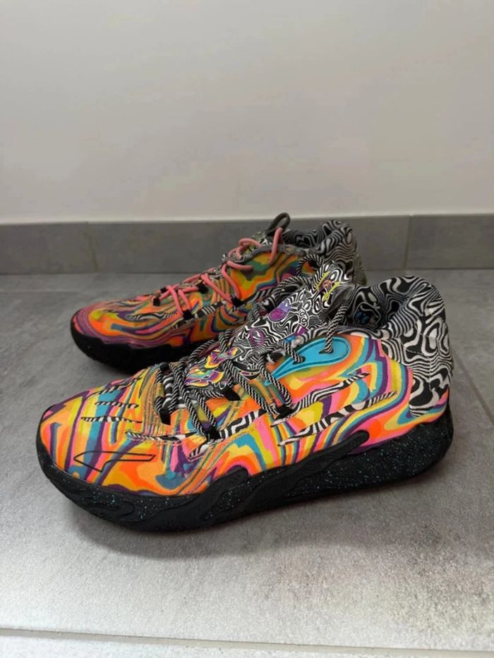 Baskets Puma Melo Dexter MB03 taille 43 très bon état - photo numéro 2