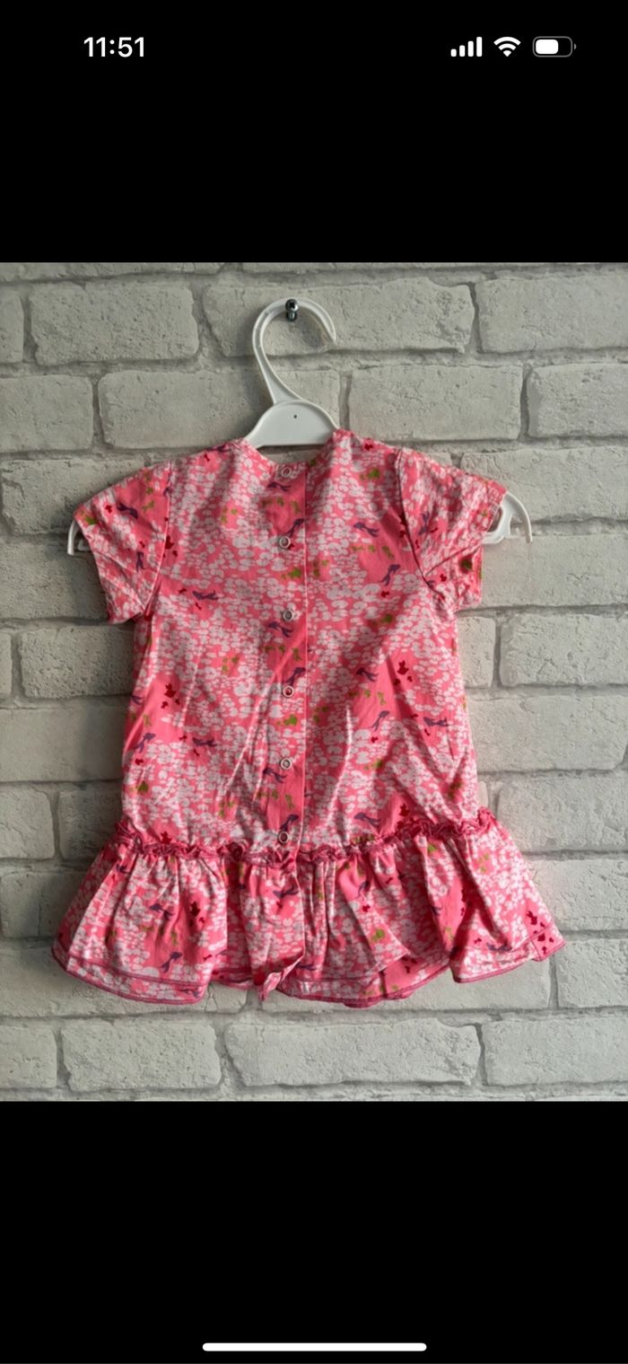 Robe 3 pommes taille 1 ans - photo numéro 2