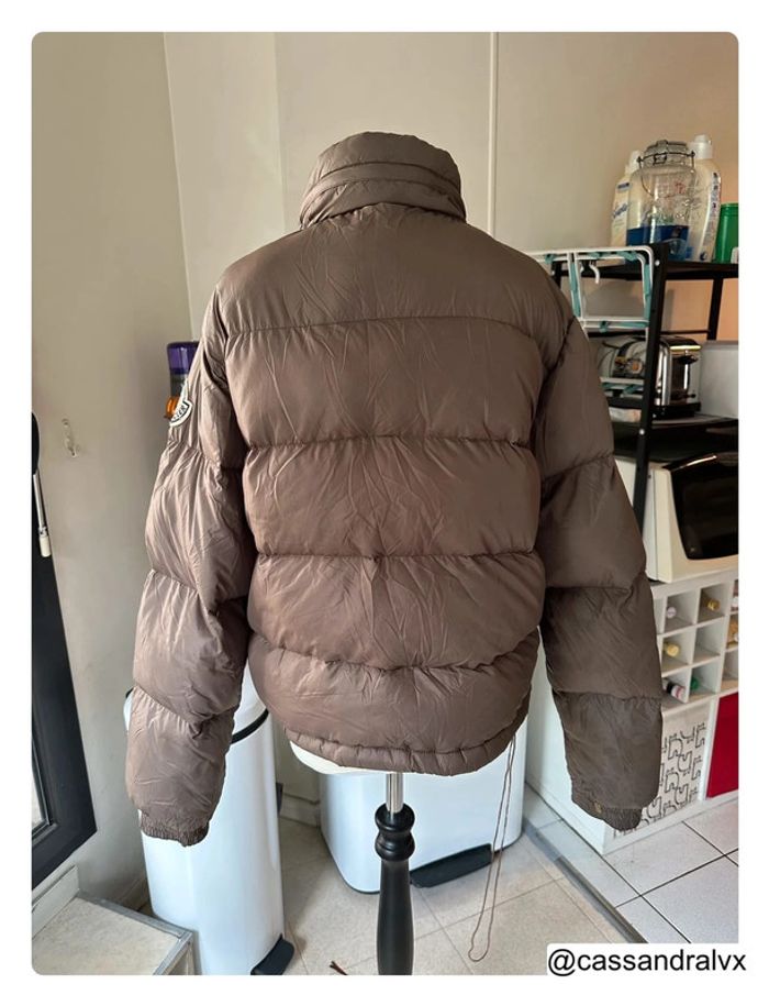 Doudoune Moncler marron - photo numéro 2
