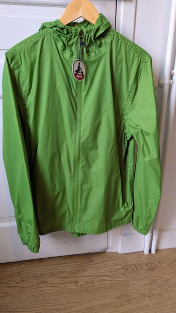 Veste coupe-vent JOTT verte modèle Derry – Taille S – Neuve avec étiquette