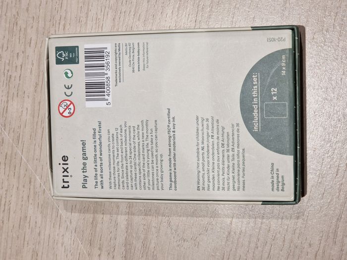 Cartes Étapes Milestones Trixie - 12 Cartes - Neuf - photo numéro 2