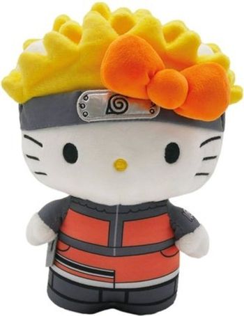 Peluche Naruto Shippuden & Hello Kitty