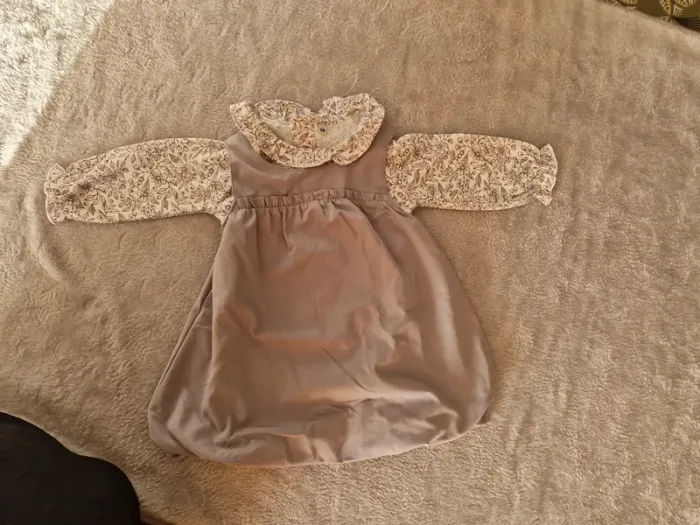 Ensemble robe bébé fille