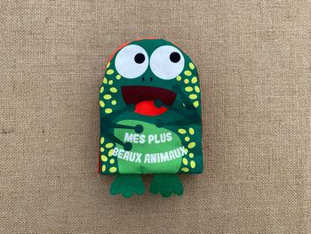 Livre tissu Mes plus beaux animaux