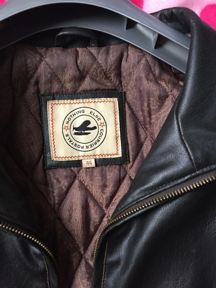 Veste faux cuir - photo numéro 4