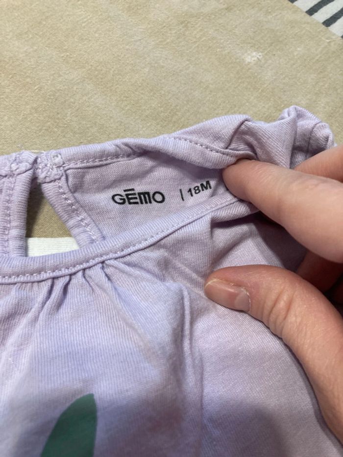 Lot de 2 tee shirt manches longues Bébé fille - photo numéro 5