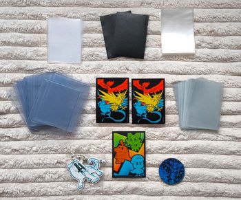Lot de 142 protections pour cartes Pokémon