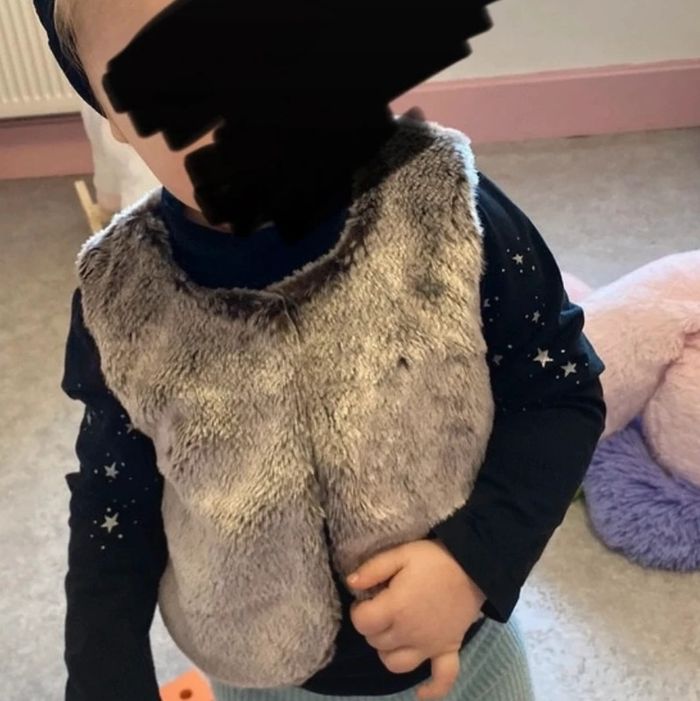 Gilet sans manches polaire / Taille 18 mois