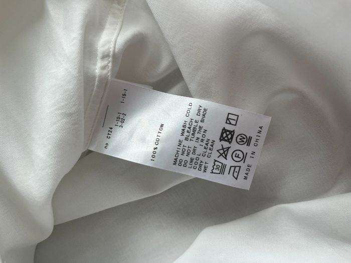 Chemise blanche Journal Standard – 100 % coton – Taille L/XL estimée – Intemporelle - photo numéro 6