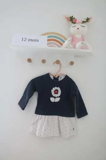 Robe automne/hiver Sucre d'orge 12 mois