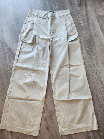 Pantalon jambe large Zara