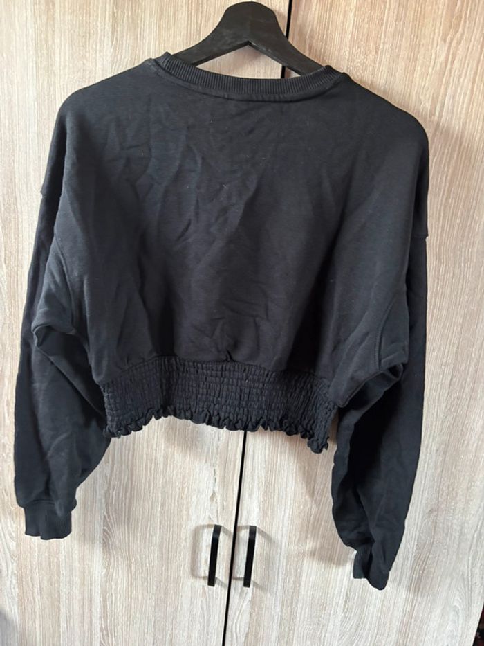 Pull crop top noir H&M - photo numéro 4