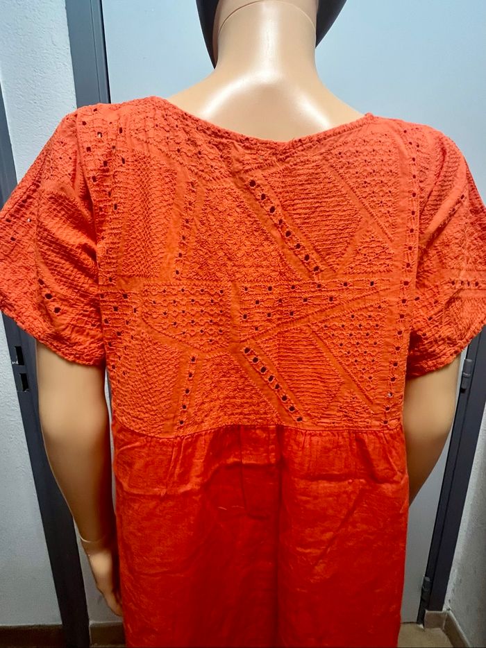 Robe longue orange - photo numéro 8
