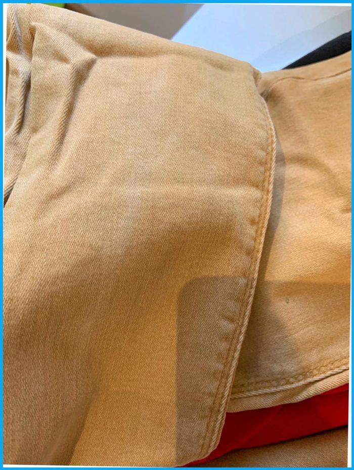 🔝 Jean Cloothes camel taille M 38 en coton et elasthane - photo numéro 5