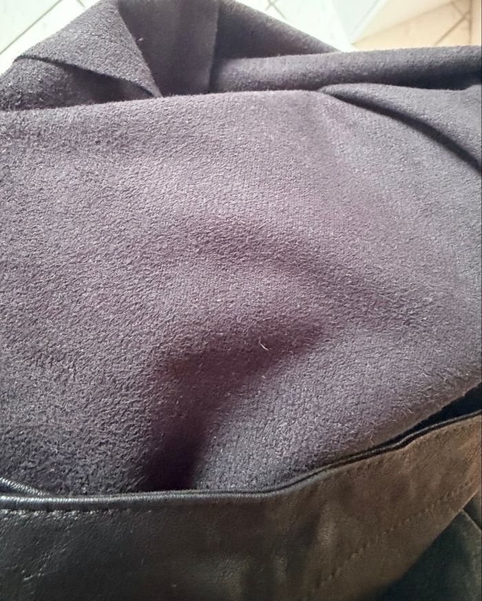 Pantalon noir Similicuir taille 38 - photo numéro 4