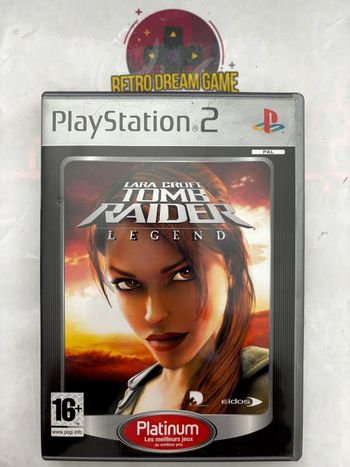 Tomb raider legend platinum pour PS2