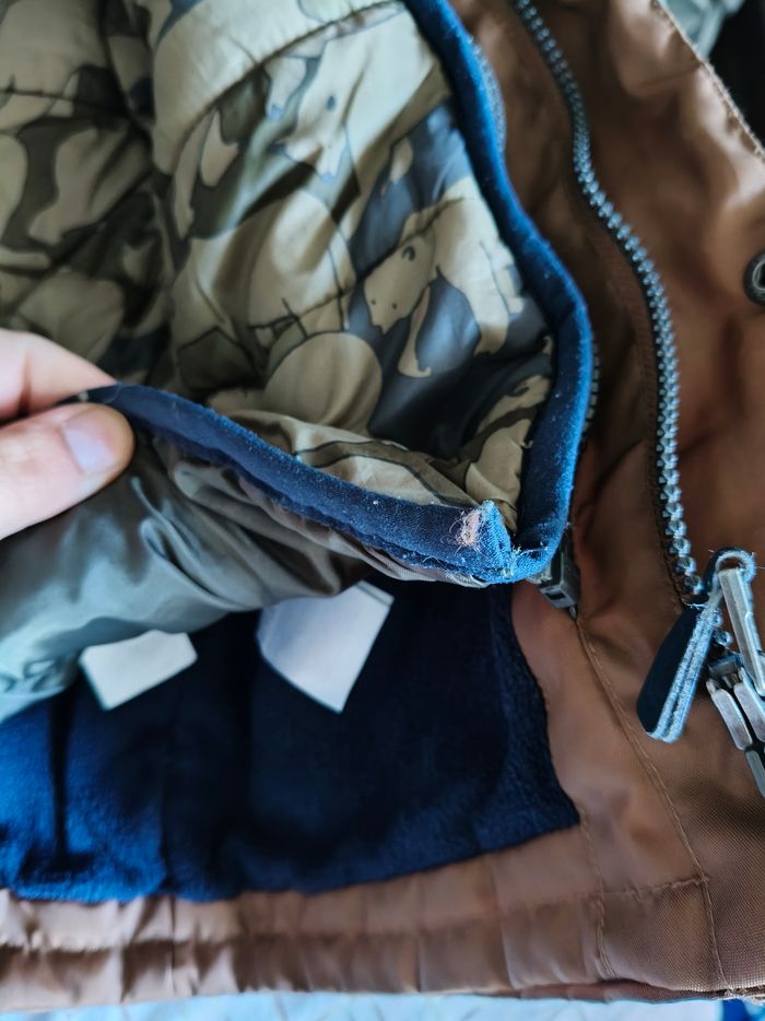 Manteau parka dpam garçon 3 ans chaude - photo numéro 3