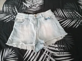 Short en jean