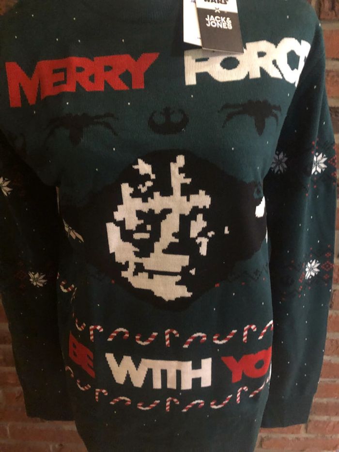 Pull noël star wars - ne u f - photo numéro 3