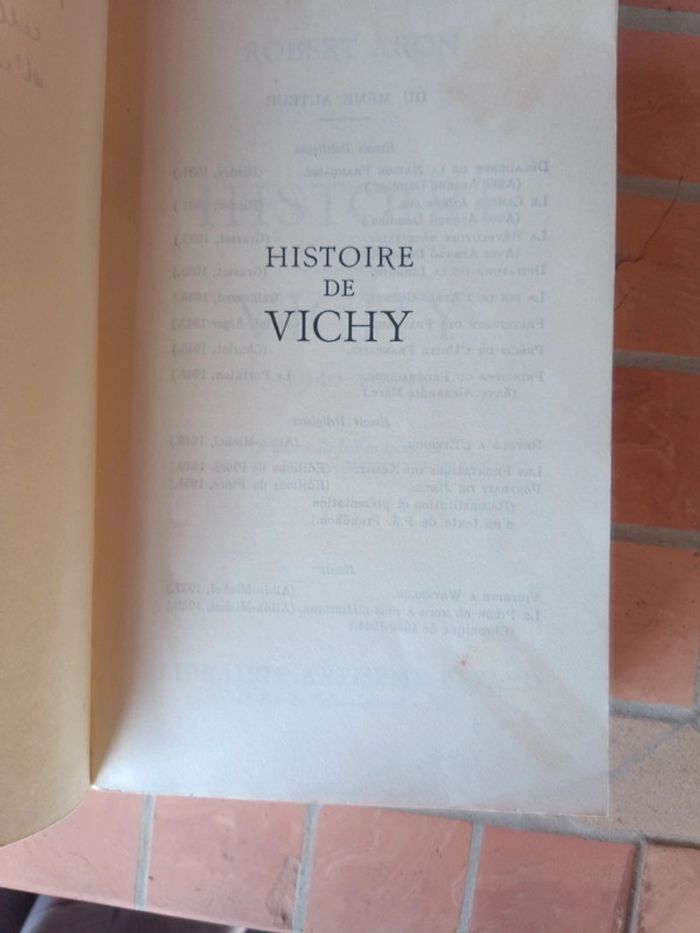Histoire de Vichy 1940-1944 - photo numéro 3
