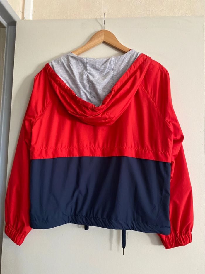 Imperméable rouge et bleu - photo numéro 6