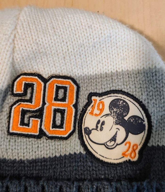 Bonnet doublé polaire Mickey 🌈 Disney 🧸 24 mois 👶 - photo numéro 3