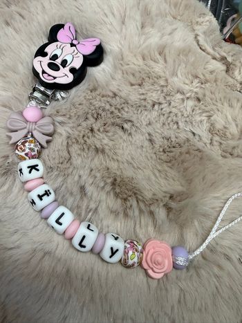 Attache tétine Minnie 