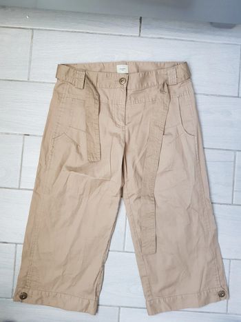 Pantacourt femme taille 34 marque tex