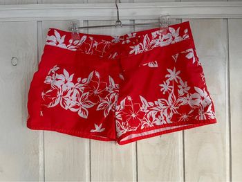 Short bain rouge - Tribord - 42