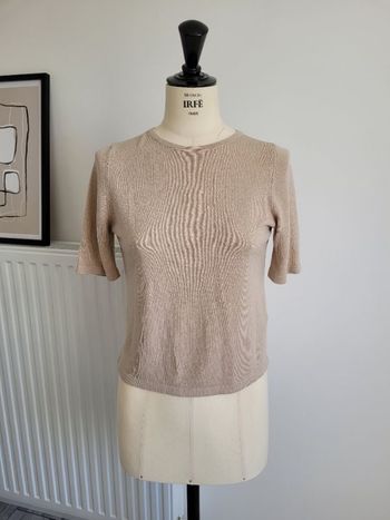 Haut beige XS