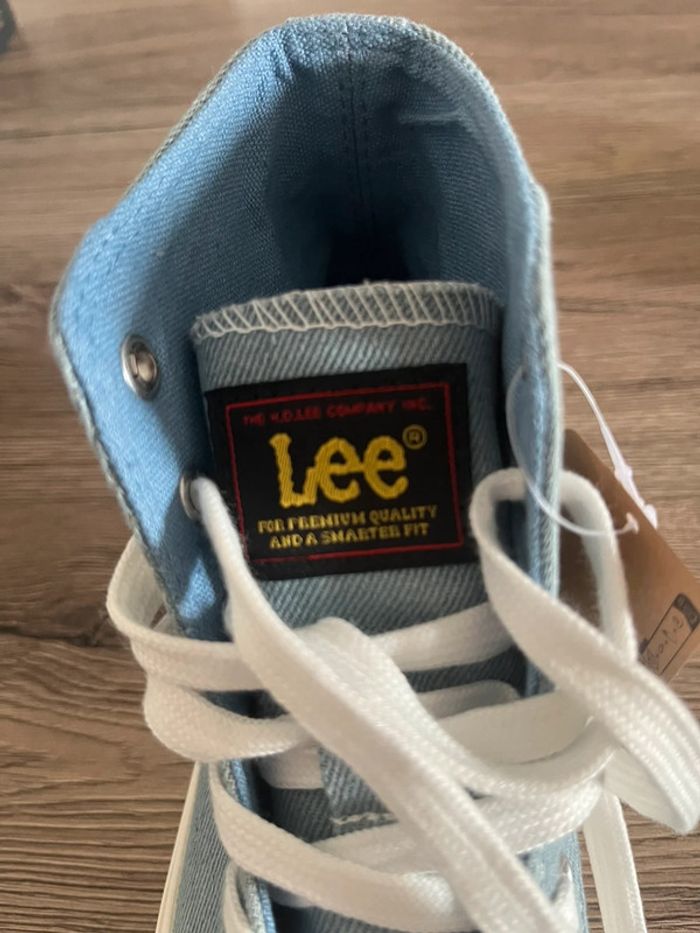 Baskets montantes Lee 37 – bleu jean clair neuves rentrée - photo numéro 9