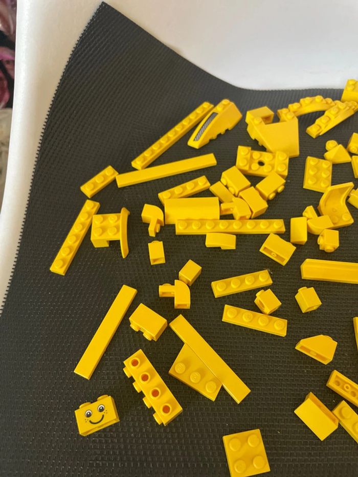 Lego lot vrac briques jaunes officiel pièces détachées city espace star wars Harry Potter - photo numéro 2