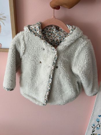 Manteau réversible Obaibi 12 mois