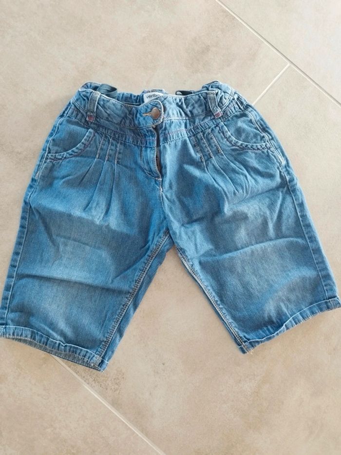 Pantacourt en jeans Vertbaudet 10 ans