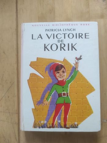 La victoire de Korik Patricia Lynch Bibliothèque Rose cartonnée 1966