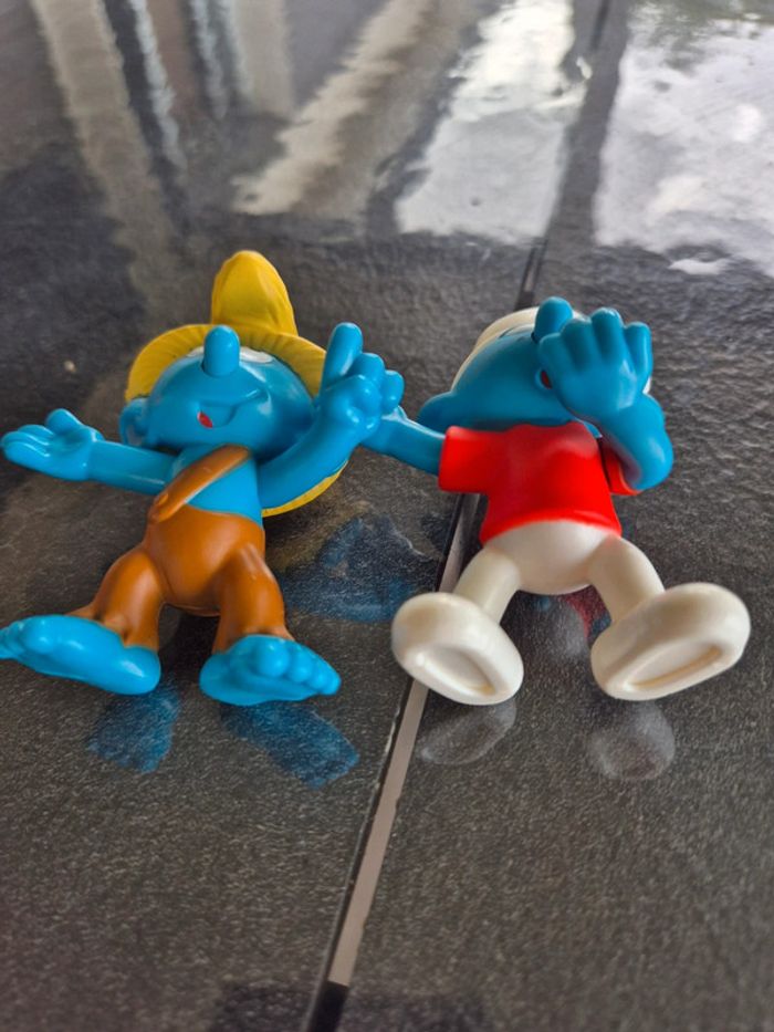 2 Figurines Schtroumpf - photo numéro 3