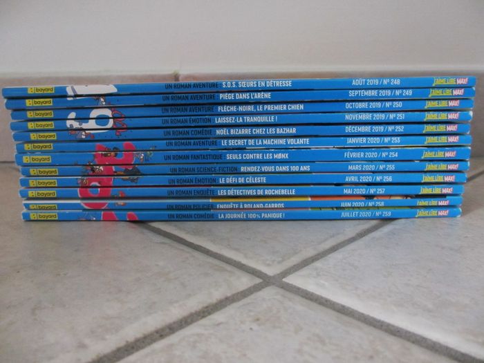Lot de 12 magazines J’aime lire Max n° 248 à 259 - Bayard - photo numéro 4