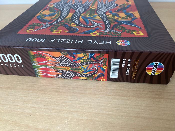 puzzle tinga tinga 1000 pièces art from Africa - photo numéro 8