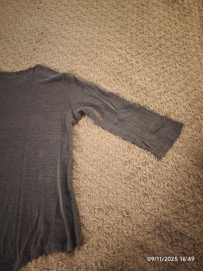 Haut léger manche ¾  ZARA 40 - photo numéro 4