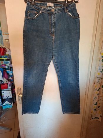 Jeans taille Haute 42